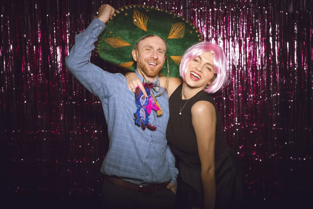 amis photos photobooth anniversaire Normandie